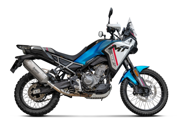 TOBĂ SPORT SLIP-ON AKRAPOVIČ CFMOTO 450MT, 2, nordicamoto.ro