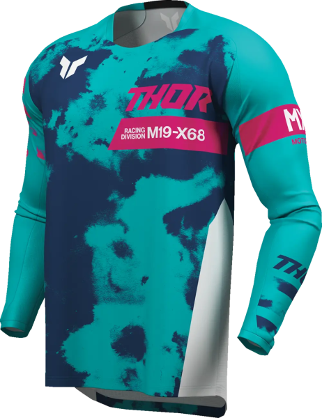 Youth Launchmode Bleach Jersey Blue -3