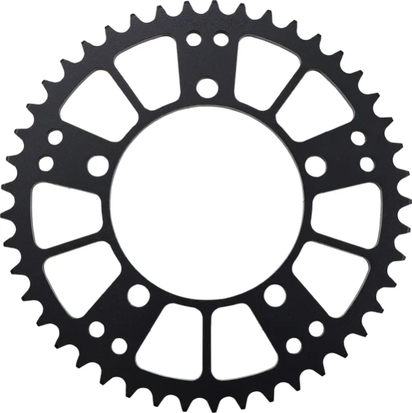 MOOSE RACING Pinion spate din oțel, negru, zincat, 2, nordicamoto.ro