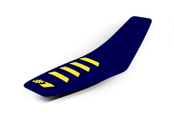 Husa sa Onegripper RIBBED DARK BLUE/YELLOW