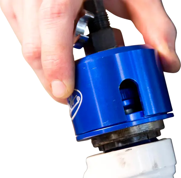 Steering Head Race Puller Ii Anodized, Black, Blue-2