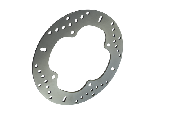 Round D-series Fixed Offroad Brake Rotor Gold, Stainless Steel, Zinc, 1, nordicamoto.ro