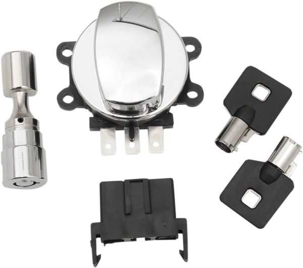 Side Hinge Ignition Switch Black, 2, nordicamoto.ro