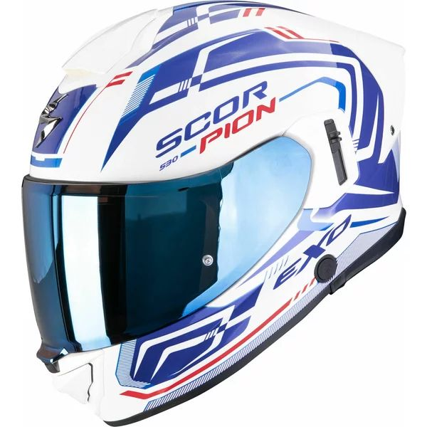 Casca integrala SCORPION EXO-530 AIR SLOPE S Negru mat/Rosu, 12, nordicamoto.ro