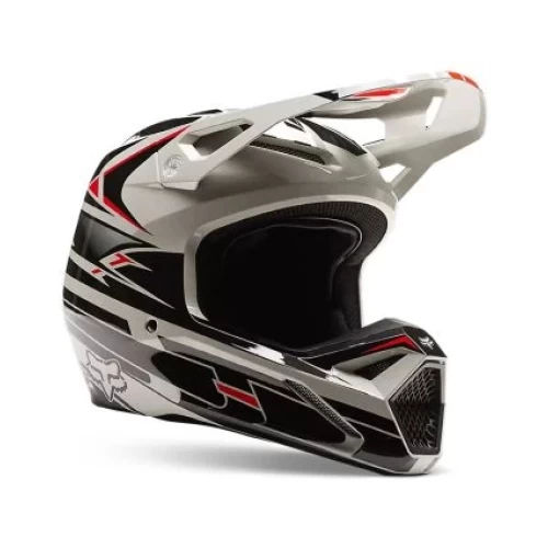 Casca Copii Fox V1 Goat Strafer Negru YL, 2, nordicamoto.ro