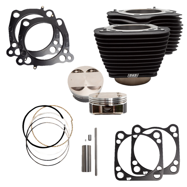 Big Bore Cylinder Kit Black, 1, nordicamoto.ro