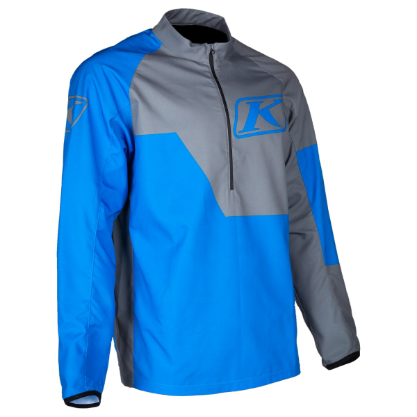 Hanorac Klim Revolt 1/4 Zip Black - Strike Orange-1