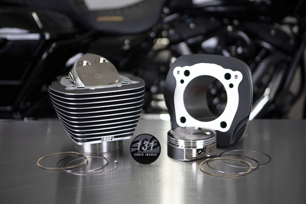131(r) Stroker Cylinder And Piston Kit Black, 2, nordicamoto.ro