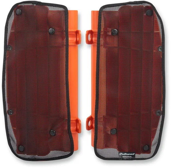 Radiator Guards For Ktm Orange-1