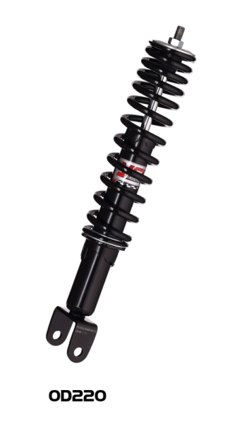 High Performance Series Scooter Shock Absorber Black, 2, nordicamoto.ro