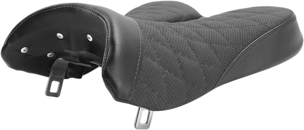 Track Lattice Stitch Seat Black, 3, nordicamoto.ro