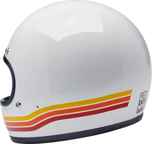Gringo Sunset Spectrum Helmet White, Orange  XS, 5, nordicamoto.ro