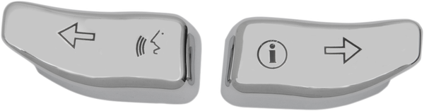Turn Signal Switch Extension Silver, 1, nordicamoto.ro