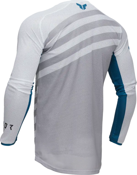 Tricou Enduro Thor Launchmode Vented Raid Gray-3