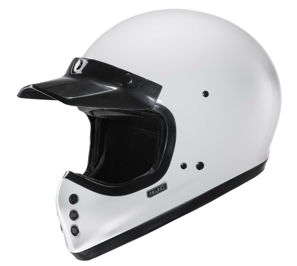 Casca HJC V60 Solid Alb-16