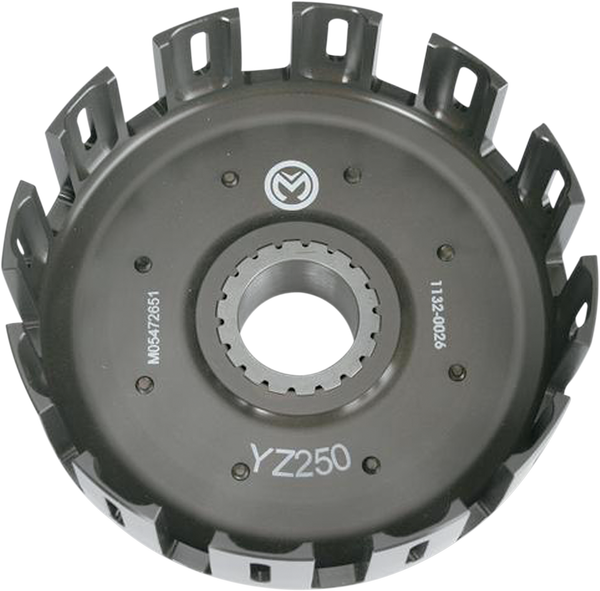 MOOSE RACING Billet Clutch Basket With Kickstart Gear Anodized, 2, nordicamoto.ro