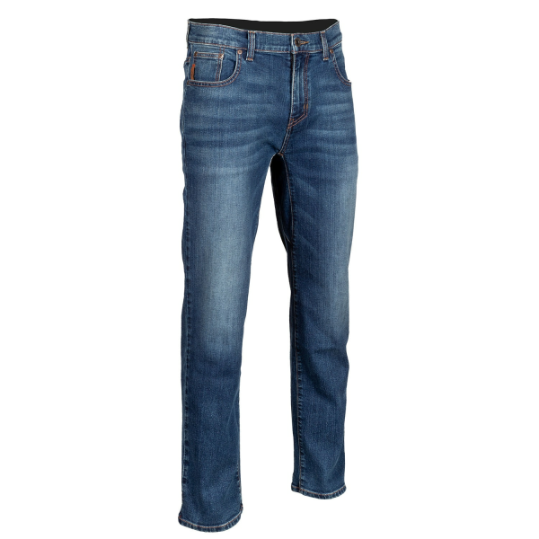 Jeans Moto Klim Unlimited Straight Stretch Denim Cobalt-8