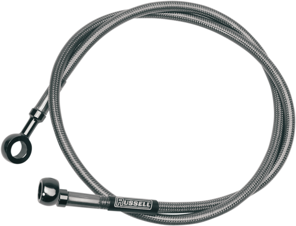 Cycleflex Extended Length Front Brake Line Kit Silver, Polished Oversize [+102 mm (4'')], 1, nordicamoto.ro