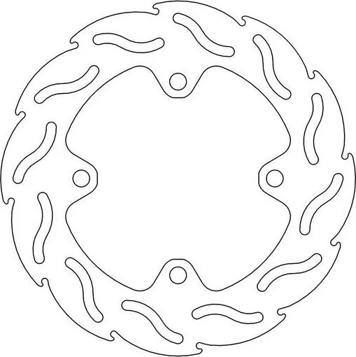 Rotor spate din oțel inoxidabil din seria Flame, 1, nordicamoto.ro