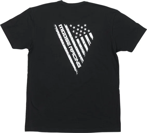 MOOSE RACING Salute T-shirt Black  XL, 2, nordicamoto.ro