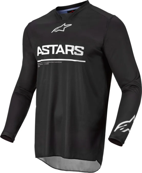 Tricou Alpinestars Racer Graphite Black-0