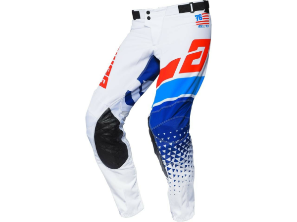 Pantaloni Answer Elite Korza White/Red/Hyper Blue/Reflex-0