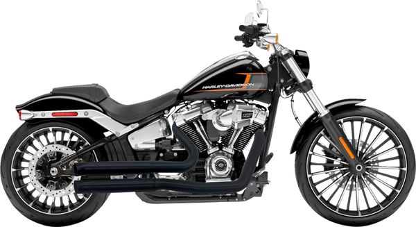 Pro-street Exhaust System Black, 2, nordicamoto.ro