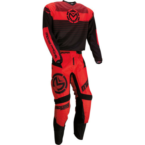 Pantaloni Moose Racing Qualifier Black/Red-0