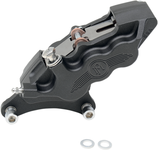 Six-piston Differential-bore Front Caliper Black, Matte, 1, nordicamoto.ro