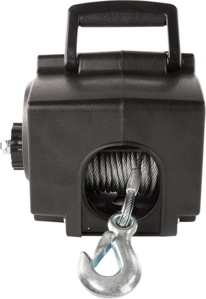 Portable Electric Winch Black -0