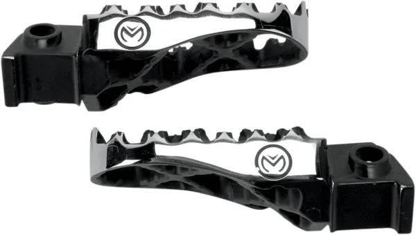 MOOSE RACING Hybrid Footpegs Black -0