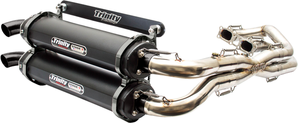 Stage 5 Dual Exhaust System Black, 2, nordicamoto.ro