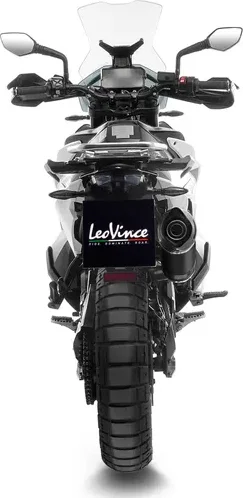 Tobă de eșapament LeoVince LV One Evo Black Edition Slip-On pentru Honda NC750X, 6, nordicamoto.ro