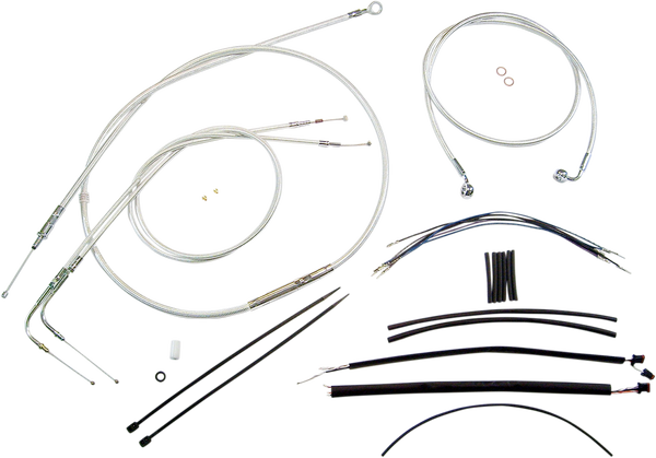 Sterling Chromite Ii® Designer Handlebar Installation Kit Silver, 1, nordicamoto.ro