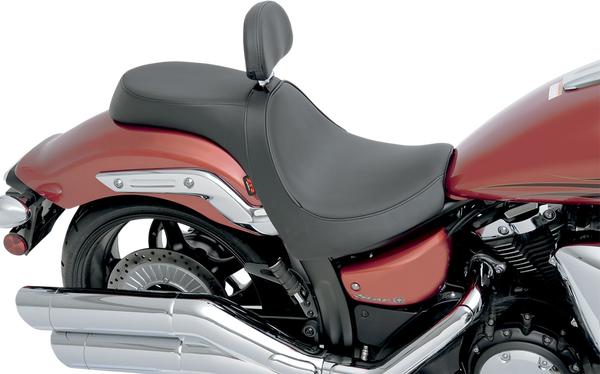 2-up Predator Seat With Backrest Black, 5, nordicamoto.ro