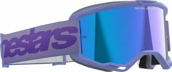 Alpinestars Vision 5 Wordmark Goggle Purple -1