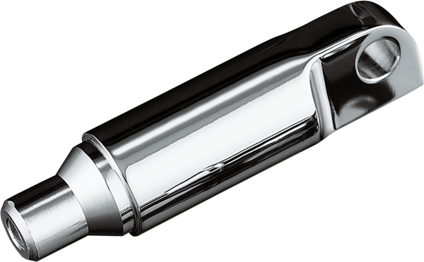 Male-mount Footpeg Extensions Black 64 mm (2-1/2') Longer, 1, nordicamoto.ro