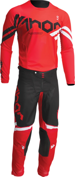 Tricou Thor Pulse Cube Red/White 3XL, 3, nordicamoto.ro