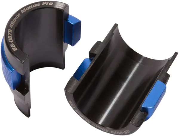 Ringer Fork Seal Driver Anodized, Blue, Silver-1