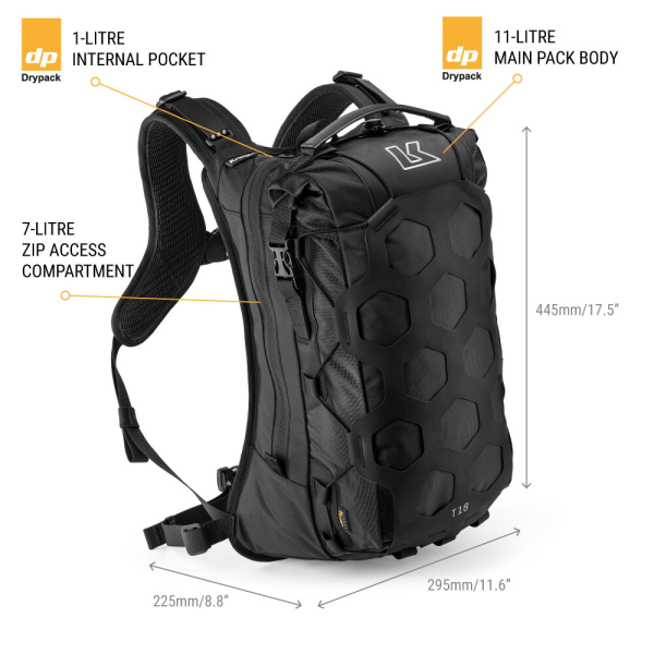 Rucsac Kriega Trail 18 Adventure Black-23