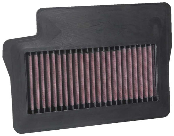 High-flow Air Filter Black, Red, 1, nordicamoto.ro