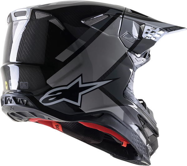 Supertech M10 Carb Helmet Black, Gray  S, 2, nordicamoto.ro