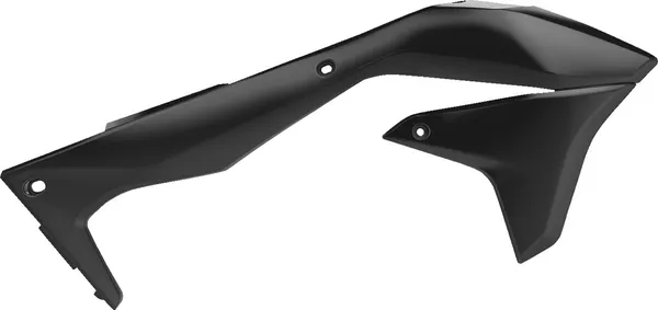 Radiator Covers For Kawasaki Black