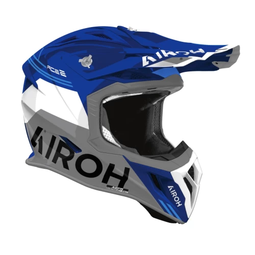 Casca Airoh Aviator Ace 2 Fury Albastru Lucios XXL, 2, nordicamoto.ro