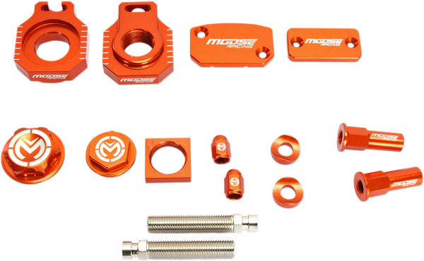 MOOSE RACING Bling Pack Kit Orange, Anodized, 1, nordicamoto.ro