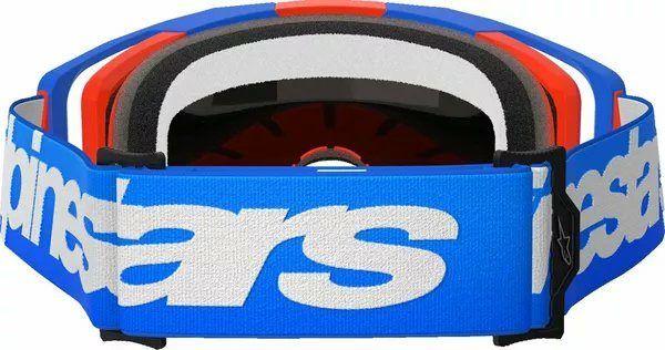 Alpinestars Vision 8 Wordmark Goggle Orange, Blue -0