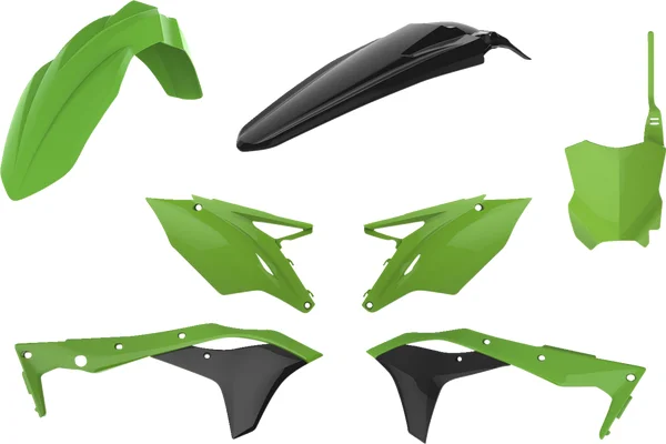 Set de carenaje pentru Kawasaki Green, 1, nordicamoto.ro