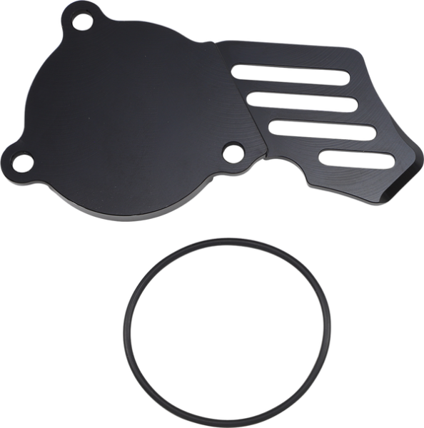 Machined Oil Pump Cover Black, 1, nordicamoto.ro