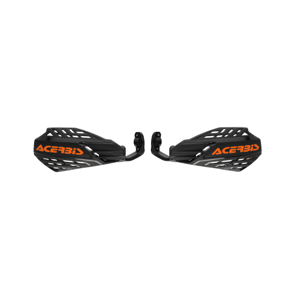 Handguard Acerbis Linear Vented Universal Negru/Portocaliu, 10, nordicamoto.ro