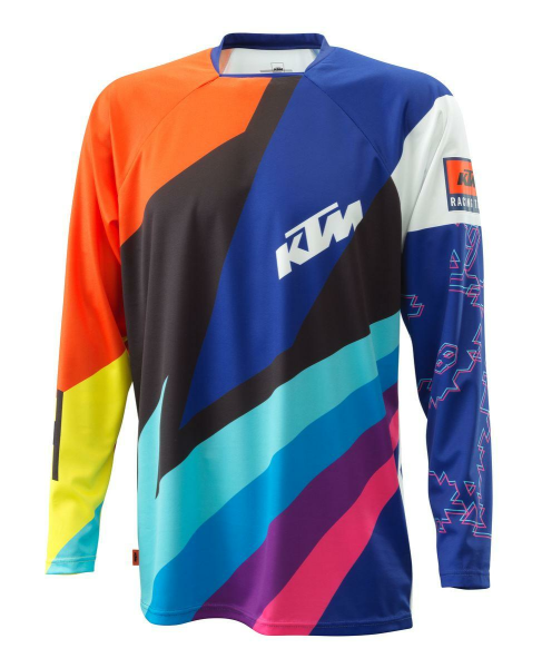 Tricou KTM Offense Orange/Blue/Pink